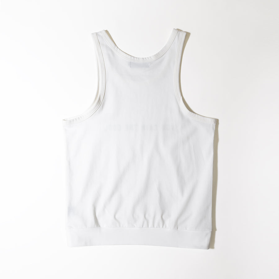 JERSEY ACTIVE TOP［YOU GAIN THE COOL］- White