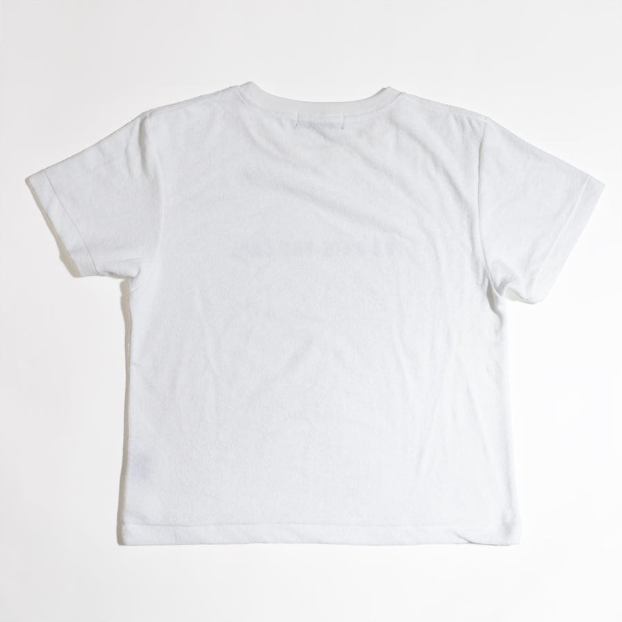PILE CREW NECK T［YOU GAIN THE COOL］- White